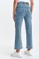 Blue jeans flared high waisted lateral pockets 3 - StarShinerS.com