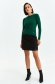 Darkgreen sweater knitted with button accessories 3 - StarShinerS.com