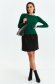 Darkgreen sweater knitted with button accessories 5 - StarShinerS.com