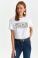 White t-shirt cotton loose fit 1 - StarShinerS.com