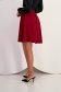 Cherry Crepe Skirt in A-line with Elastic Waist - StarShinerS 4 - StarShinerS.com