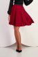 Cherry Crepe Skirt in A-line with Elastic Waist - StarShinerS 5 - StarShinerS.com