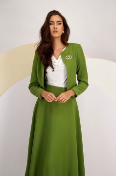 - StarShinerS green jacket elastic cloth tented