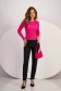 Knitted Sweater in Pink with Colorful Rhinestone Applications - SunShine 3 - StarShinerS.com