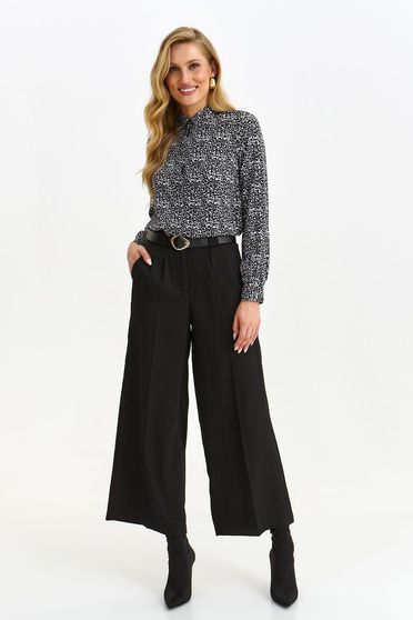 Casual shirts, Black women`s shirt thin fabric loose fit - StarShinerS.com