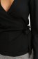 Bluza dama din tricot texturat neagra mulata cu decolteu petrecut - Top Secret 6 - StarShinerS.ro