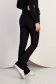 Black jeans flared high waisted faux leather belt 4 - StarShinerS.com