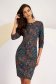 - StarShinerS dress knitted straight abstract 1 - StarShinerS.com