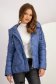 Blue jacket from slicker loose fit lateral pockets 5 - StarShinerS.com