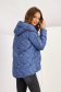 Blue jacket from slicker loose fit lateral pockets 2 - StarShinerS.com