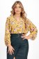 Bluza dama din material subtire cu croi larg si imprimeu floral - Lady Pandora 1 - StarShinerS.ro