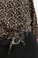 Black women`s blouse thin fabric loose fit 4 - StarShinerS.com