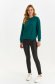 Green women`s blouse thick fabric loose fit 3 - StarShinerS.com