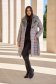 2 in 1 Jacket with Grey Midi Down Vest and Faux Fur Collar - SunShine 4 - StarShinerS.com