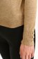 Nude sweater knitted tented high collar 5 - StarShinerS.com
