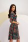 Rochie din tricot midi in clos cu decolteu in v - StarShinerS 2 - StarShinerS.ro