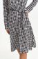 Rochie tip camasa din material subtire neagra accesorizata cu cordon in talie - Top Secret 6 - StarShinerS.ro