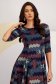 Rochie din tricot bleumarin scurta in clos - StarShinerS 6 - StarShinerS.ro