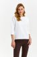 White women`s blouse textured crepe loose fit with rounded cleavage 4 - StarShinerS.com