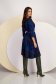 Rochie din tricot subtire midi in clos cu elastic in talie si accesoriu tip curea - Lady Pandora 4 - StarShinerS.ro