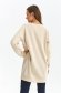Cream women`s blouse long loose fit 2 - StarShinerS.com