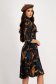 Rochie din tricot midi in clos cu decolteu in v - StarShinerS 3 - StarShinerS.ro