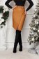 Asymmetrical Brown Faux Leather Pencil Skirt - SunShine 5 - StarShinerS.com