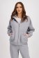 Grey cotton tracksuit with side pockets and waist drawstring - SunShine 6 - StarShinerS.com