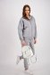 Grey cotton tracksuit with side pockets and waist drawstring - SunShine 4 - StarShinerS.com