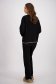 Compleu din tricot negru cu pantaloni usor evazati - SunShine 3 - StarShinerS.ro