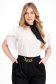 Pantaloni din crep negri conici cu elastic in talie si buzunare laterale - SunShine 4 - StarShinerS.ro