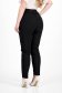Pantaloni din crep negri conici cu elastic in talie si buzunare laterale - SunShine 5 - StarShinerS.ro