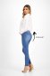 Blue High-Waisted Skinny Jeans with Push-Up Effect - SunShine 2 - StarShinerS.com