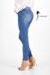 Blue High-Waisted Skinny Jeans with Push-Up Effect - SunShine 1 - StarShinerS.com