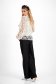 Ivory Macrame Lace Women's Blouse with Puff Sleeves - SunShine 6 - StarShinerS.com