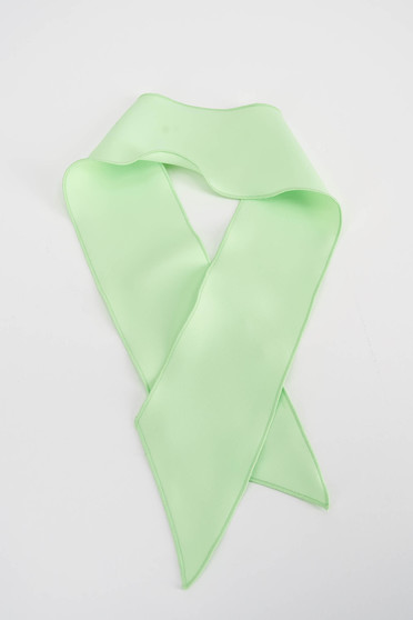 Esarfa din stofa elastica subtire verde-deschis - StarShinerS