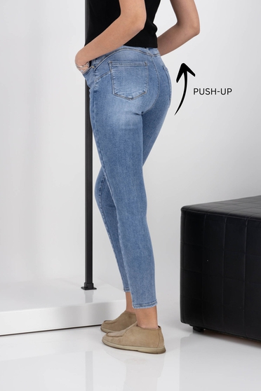 Jeans, Blue jeans long skinny jeans high waisted - StarShinerS.com