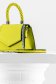 Geanta dama din piele ecologica verde lime cu maner scurt din perle 5 - StarShinerS.ro