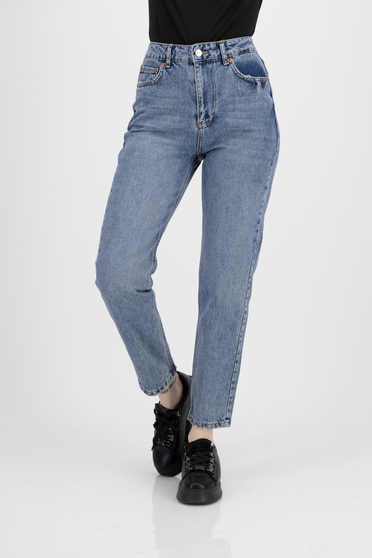 Jeans, Blue jeans long high waisted lateral pockets - StarShinerS.com