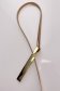 Curea metalica elastica aurie - StarShinerS 1 - StarShinerS.ro
