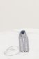 Cordon decorativ din satin elastic argintiu cu pietre strass - StarShinerS 6 - StarShinerS.ro