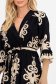 Rochie din viscoza neagra in clos cu elastic in talie si decolteu petrecut 5 - StarShinerS.ro