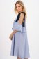Rochie din bumbac scurta cu croi larg si bretele ajustabile 3 - StarShinerS.ro