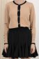 Cardigan din tricot subtire si fin maro 4 - StarShinerS.ro