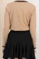 Cardigan din tricot subtire si fin maro 6 - StarShinerS.ro