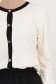 Cardigan din tricot subtire si fin ivoire 6 - StarShinerS.ro