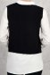 Vesta din tricot neagra cu un croi drept si detalii traditionale brodate 5 - StarShinerS.ro