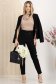 Top din lurex mocha mulat cu decolteu cazut - StarShinerS 5 - StarShinerS.ro