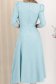 StarShinerS plava svijetla haljina midi cloche georgette 5 - StarShinerS.hr