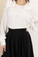 StarShinerS bijelo bluza za žene veo širok 4 - StarShinerS.hr
